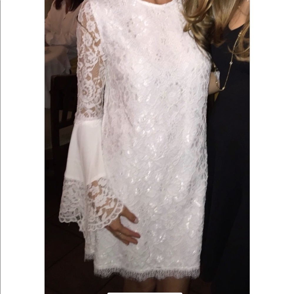 White lace Alexis dress